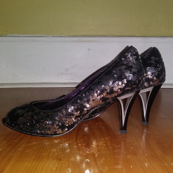 Collection Portia sequin heels. - Picture 8 of 10